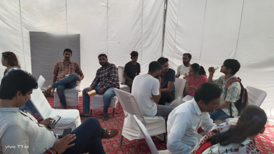 Health and Blood Donation Camp